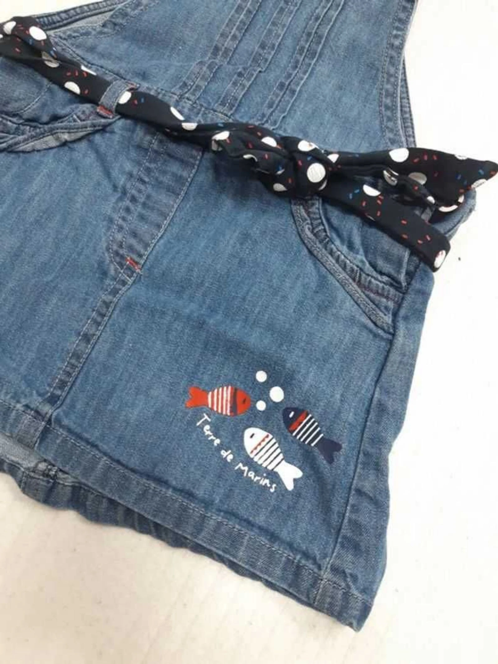 Vestido de mezclilla Terre de Marins 18 meses – photo 4
